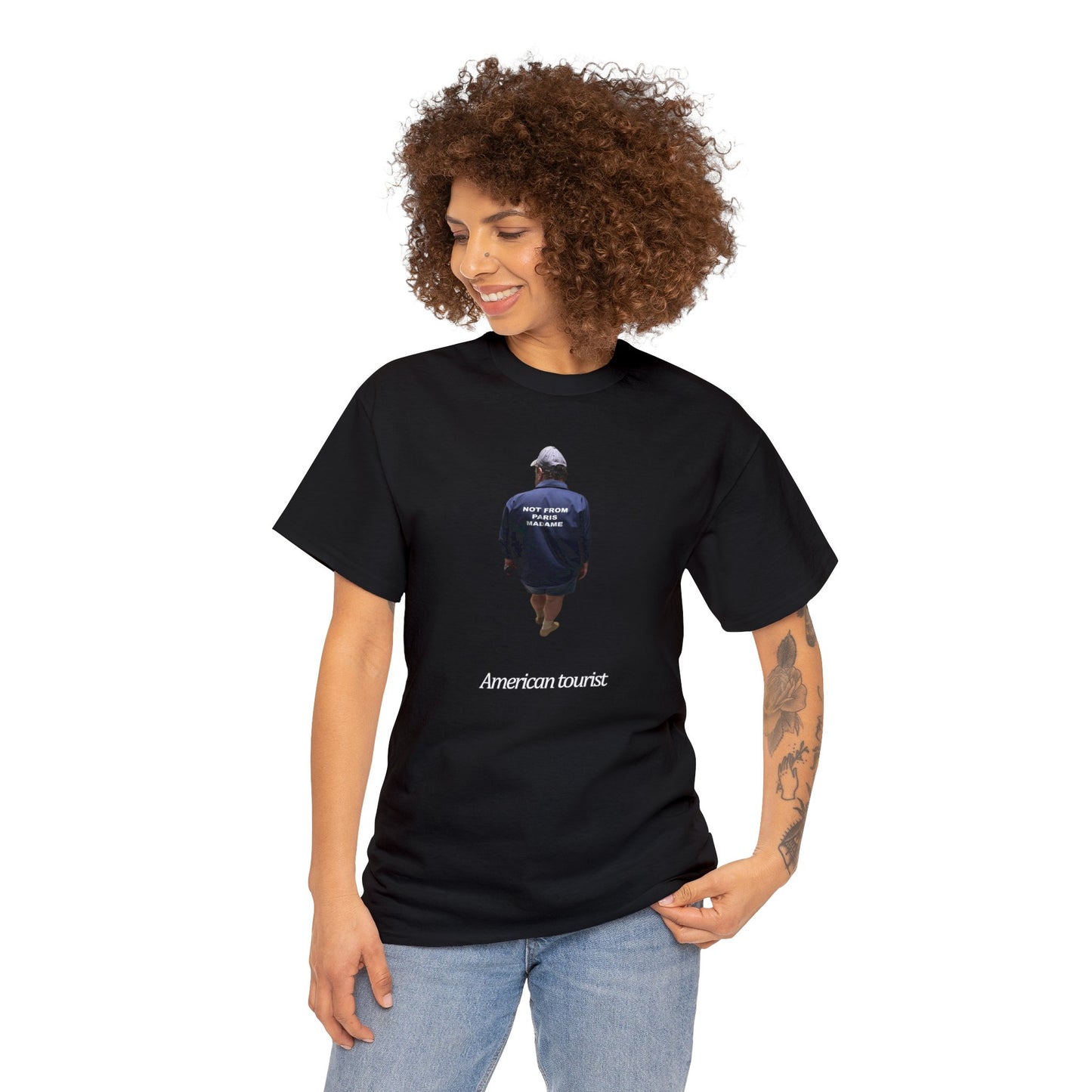 American Tourist- Unisex Heavy Cotton Tee
