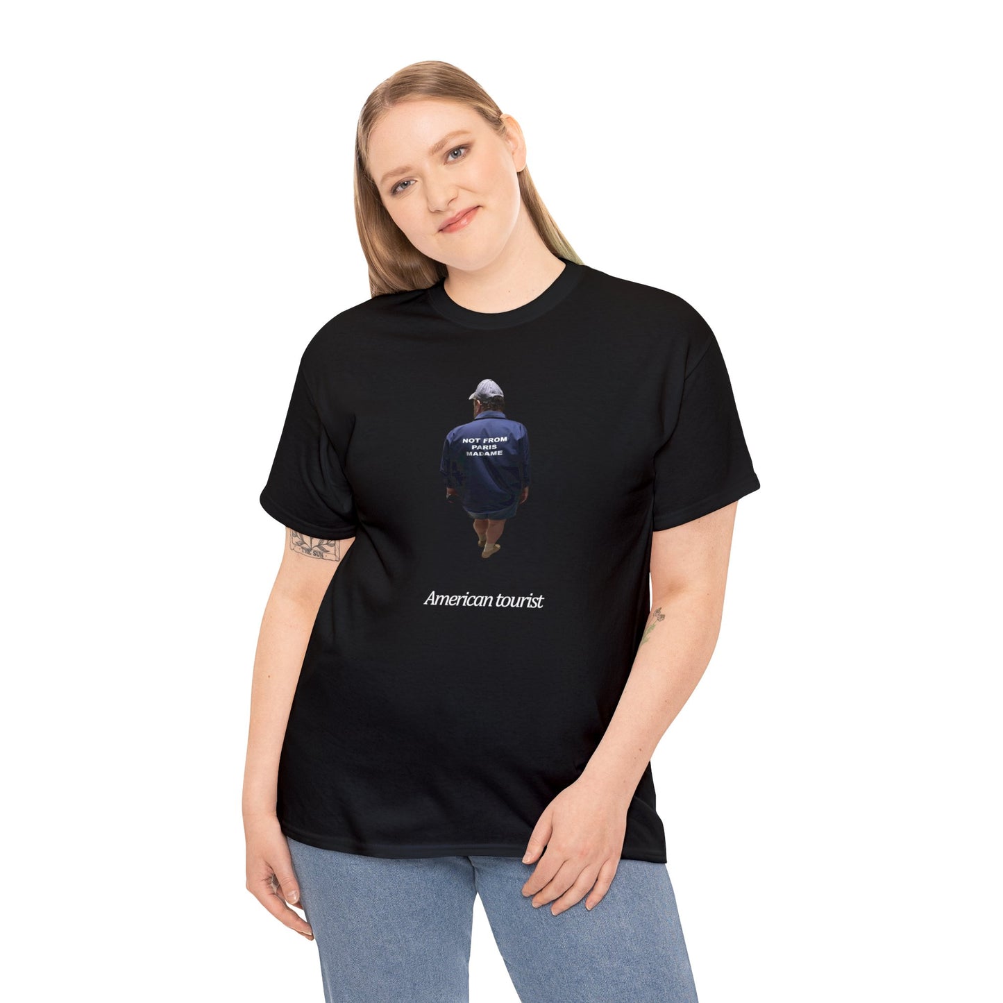 American Tourist- Unisex Heavy Cotton Tee