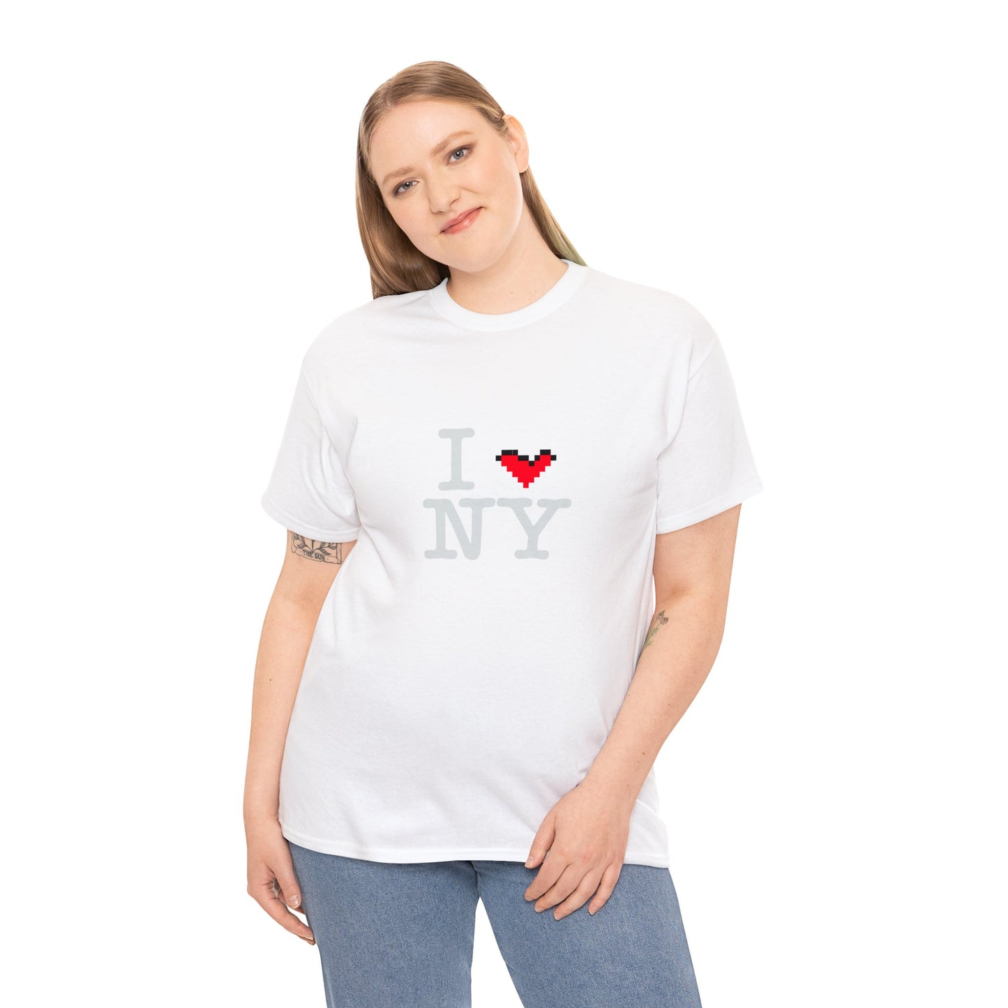 I love ny*half health- Unisex Heavy Cotton Tee