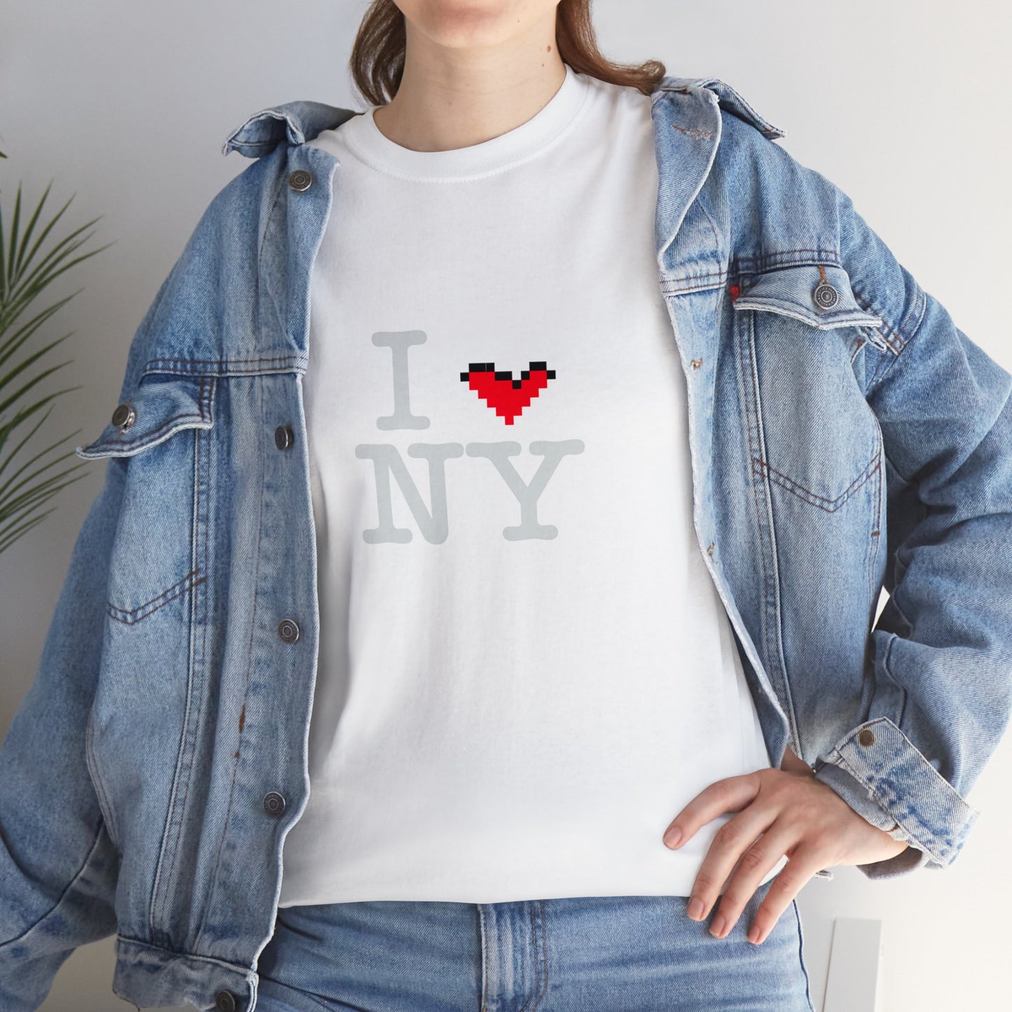 I love ny*half health- Unisex Heavy Cotton Tee