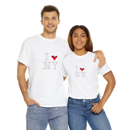 I love ny*half health- Unisex Heavy Cotton Tee