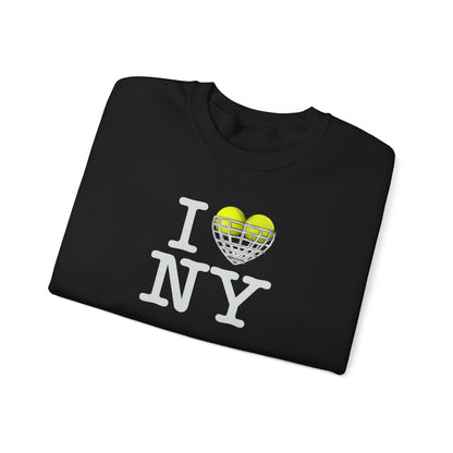 I love ny-tennis- Unisex Heavy Blend™ Crewneck Sweatshirt