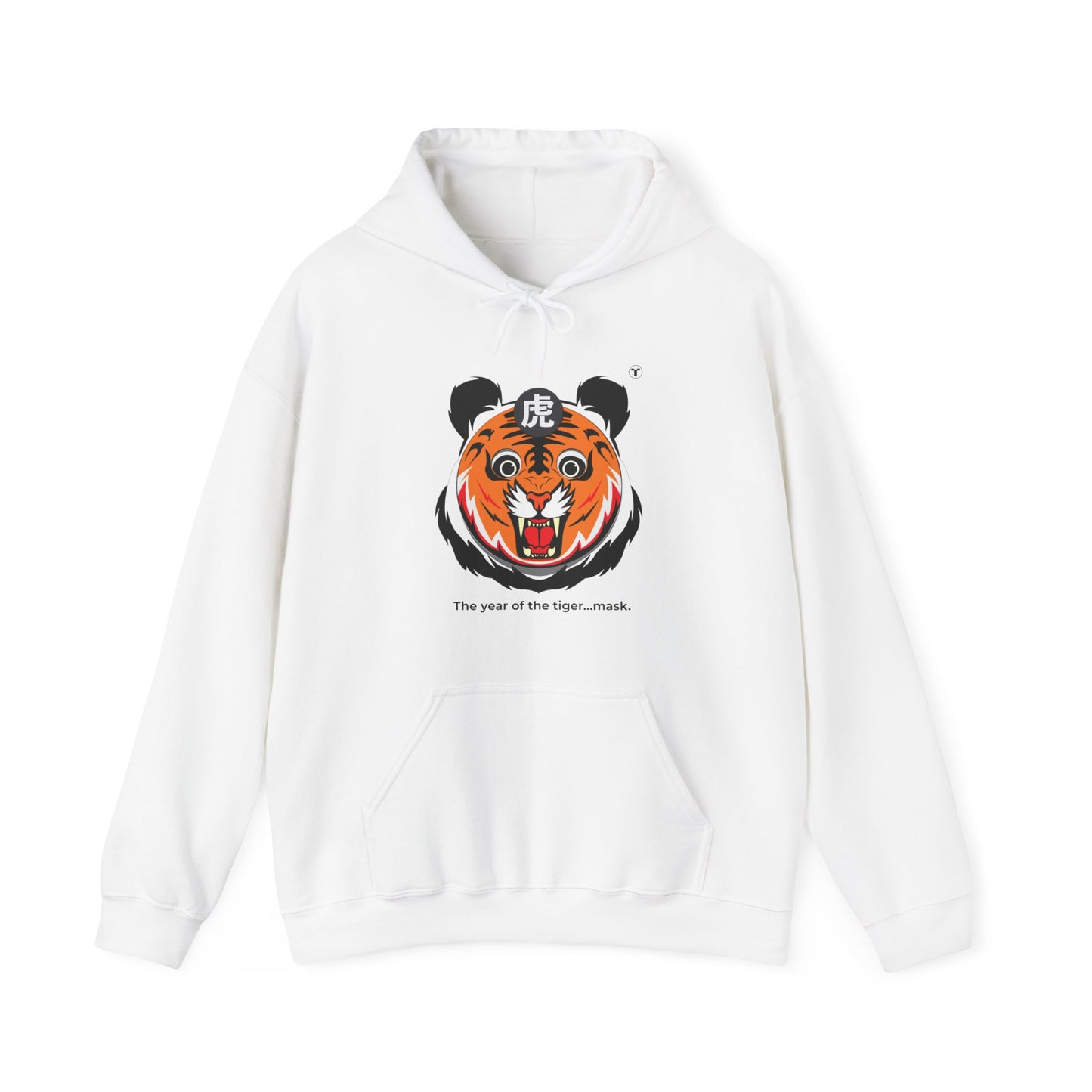 "The Year of The Tiger...Mask"- Unisex Hooded Sweatshirt