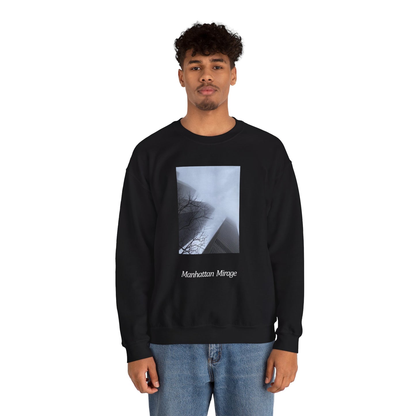 Manhattan Mirage- Unisex Heavy Blend™ Crewneck Sweatshirt