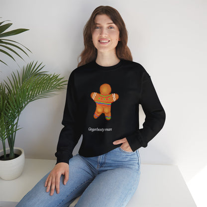 Gingerbooty man- Unisex Heavy Blend™ Crewneck Sweatshirt