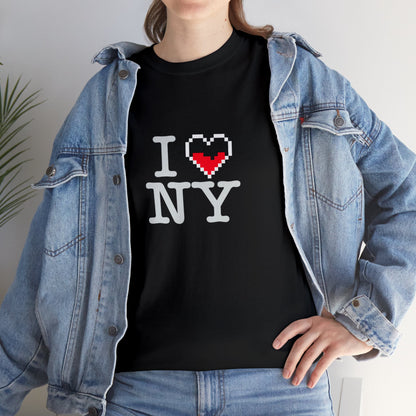 I love ny*half health- Unisex Heavy Cotton Tee